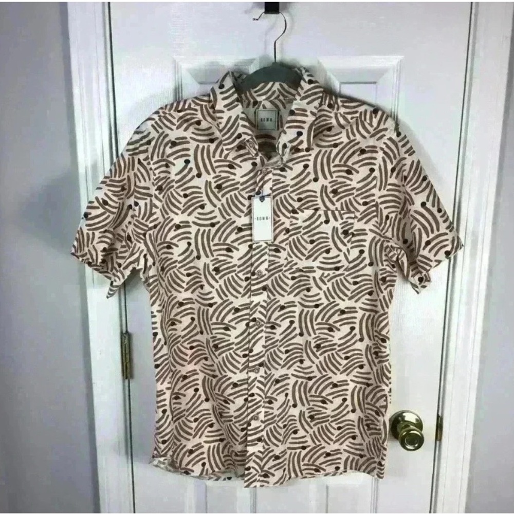 ROWN Mens Button Down Shirt Size Medium